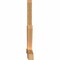 Ekena Millwork Alberta Timber Gable Bracket, Western Red Cedar, 108"W x 68"H x 5 1/2"D x 5 1/2"F, 15/12 Pitch GBW108X68X0606ALB00SWR - alternate 4